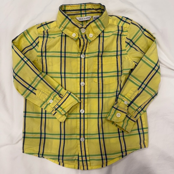 Janie and Jack Button Down - Picture 1 of 4